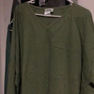 Sage green colored  relaxed fit tunic